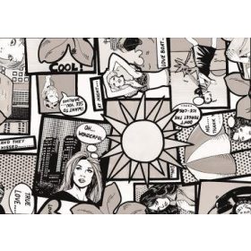 Gekkofix COMIC öntapadós tapéta 90 cm x 2 m Gekkofix COMIC öntapadós tapéta 90 cm x 2 m