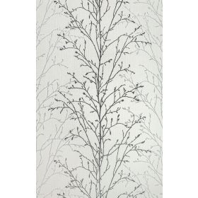 Fekete-ezüst ág mintás tapéta (1811-22) Fekete-ezüst ág mintás tapéta (1811-22)