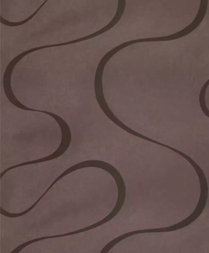 Exkluzív barna -bronz alapon szalag mintás tapéta 70 cm széles (53337)