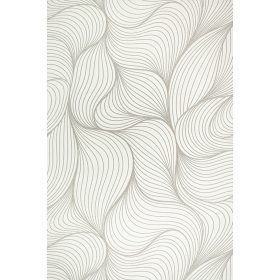 Fehér-ezüst modern levél mintás tapéta (6230409-21) Fehér-ezüst modern levél mintás tapéta (6230409-21)