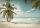 Homokos tengerpart poszter, fotótapéta, Vlies (104 x 70,5 cm)