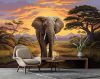 Elefánt poszter, fotótapéta Vlies (254 x 184 cm)