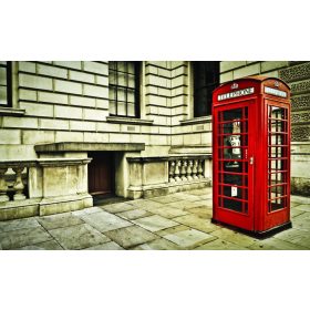 Telefonfülke poszter, fotótapéta, Vlies (312 x 219 cm)