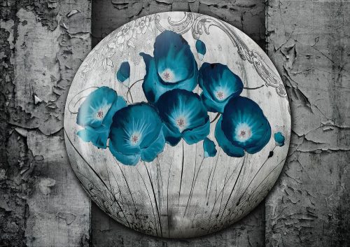 Virág poszter, fotótapéta Vlies (152,5 x 104 cm)