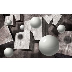 Absztrakt 3D poszter, fotótapéta Vlies (312 x 219 cm)