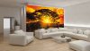 African Sunset poszter, fotótapéta Vlies (368 x 254 cm)
