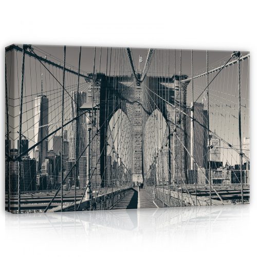 Brooklyn Bridge, vászonkép, 60x40 cm méretben