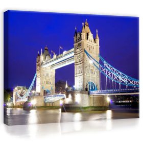 Vászonkép, Tower Bridge, 80x60 cm méretben Vászonkép, Tower Bridge, 80x60 cm méretben