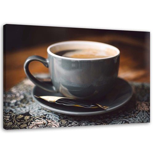 Vászonkép, Csésze kávé - 100x70 cm