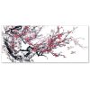 Vászonkép, Japán cseresznyevirágok - 90x30 cm
