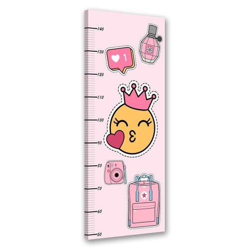 Kid growth charts, For girls - 40x100 cm