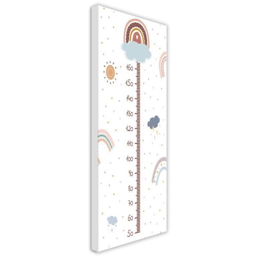 Kid growth charts, Head in the clouds - 60x150 cm