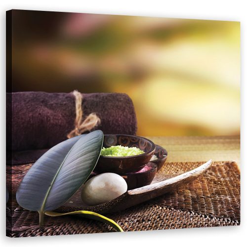 Vászonkép, Zen Spa növények - 40x40 cm