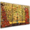 Canvas print 3 parts, Tree of life abstract - 150x100 cm