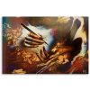 Canvas print, Hands of gold - 90x60 cm
