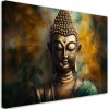 Canvas art print, Buddha Statue Abstract - 90x60 cm