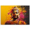 Vászonkép, Buddha absztrakt háttéren, Buddha absztrakt háttéren - 90x60 cm