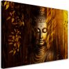 Canvas print, Golden Buddha - 90x60 cm