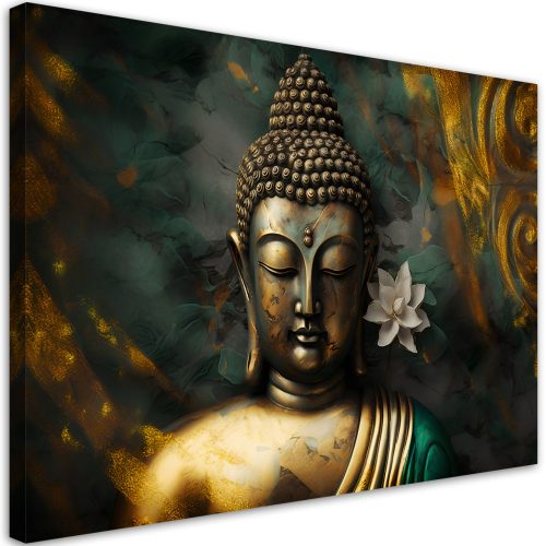 Canvas print, Buddha Zen Abstraction - 90x60 cm