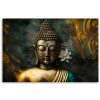Canvas print, Buddha Zen Abstraction - 90x60 cm
