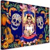 Vászonkép, Frida Kahlo Los Muertos - 100x70 cm