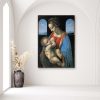 Vászonkép, Madonna Litta - Da Vinci-reprodukció - 80x120 cm