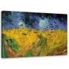 Vászonkép, Búzamező hollókkal - V. van Gogh Reprodukció - 90x60 cm