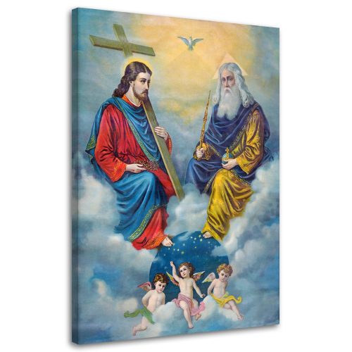 Vászonkép, Szentháromság - 40x60 cm