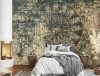 Wall mural, Aged vintage ornament - 100x70 cm