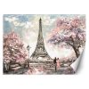 Fotótapéta, Párizs Eiffel-torony, mint festett - 400x280 cm