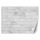 Fotótapéta, Fehér tégla fal - 100x70 cm