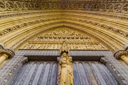 Vlies Fotótapéta - Westminster Abbey  - 375x250 cm