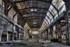 Vlies Fotótapéta - Old factory hall  - 375x250 cm