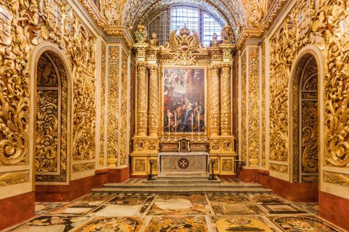 Vlies Fotótapéta - Interior of Cathedral  - 375x250 cm