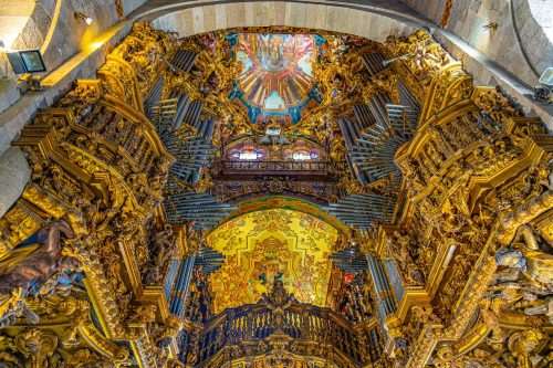 Vlies Fotótapéta - Cathedral in Braga - 375x250 cm