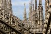 Vlies Fotótapéta - Roof Milan Cathedral - 375x250 cm