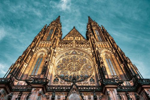 Vlies Fotótapéta - Castle in Prague - 375x250 cm