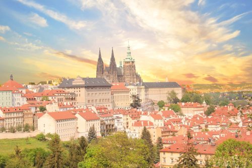 Vlies Fotótapéta - Vitus Cathedral - 375x250 cm