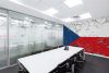 Vlies Fotótapéta - Czech Republic  Scratched Flag - 375x250 cm