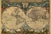 Vlies Fotótapéta - Map of Ancient World - 375x250 cm