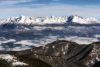 Vlies Fotótapéta - Snowy Tatra mountains - 375x250 cm