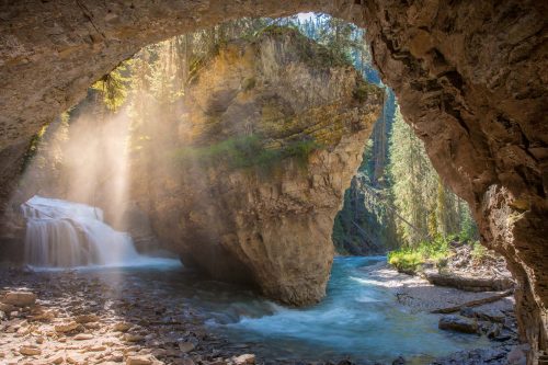 Vlies Fotótapéta - Canyon cave - 375x250 cm