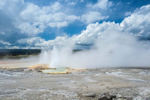 Vlies Fotótapéta - Yellowstone National park - 375x250 cm