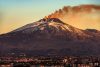 Vlies Fotótapéta - Etna Volcano - 375x250 cm