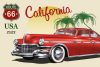 Vlies Fotótapéta - California Vintage Sign - 375x250 cm