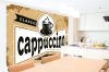 Vlies Fotótapéta - Cappuccino Vintage Sign - 375x250 cm