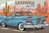 Vlies Fotótapéta - Vintage Arizona Poster - 375x250 cm