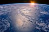 Vlies Fotótapéta - View of Earth in space - 375x250 cm