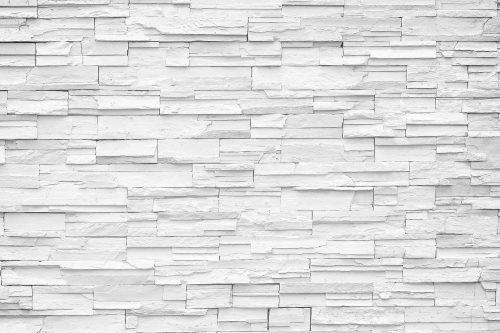 Vlies Fotótapéta - Pattern of decorative white wall - 375x250 cm