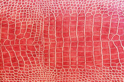 Vlies Fotótapéta - red crocodile skin texture - 375x250 cm